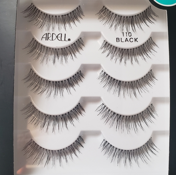 🐢2/$15 Ardell Natural Multipack Lashes 110 Black - Picture 2 of 8